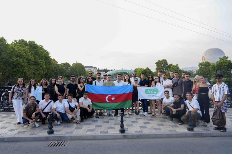 “GÜRCÜSTAN-AZƏRBAYCAN GƏNCLƏRİNİN YAY DÜŞƏRGƏSİ” KEÇİRİLİB