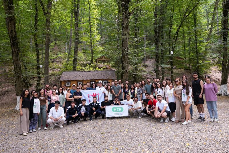 “DAYANIQLI İNKİŞAFA BİR ADDIM” ADLI BEYNƏLXALQ YAY DÜŞƏRGƏSİ KEÇİRİLİB