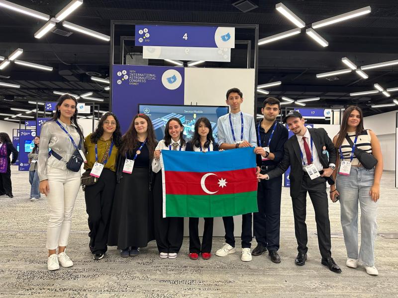 Azərbaycan nümayəndə heyəti Avstraliyanın Sidney şəhərində keçirilən 76-cı Beynəlxalq Astronavtika Konqresində iştirak ediblər