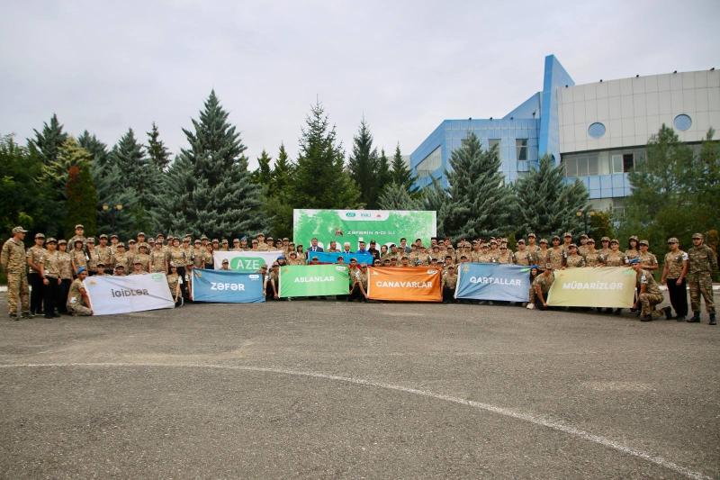 Qarabağ Zəfərinin 5-ci ilinə həsr olunmuş 21-ci “Poliqon” gənclərin hərbi-vətənpərvərlik düşərgəsi keçirilib