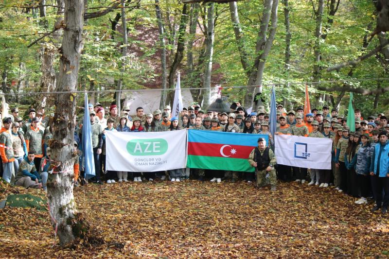 Qarabağ Zəfərinin 5-ci ilinə həsr olunmuş 24-cü “Poliqon” gənclərin hərbi-vətənpərvərlik düşərgəsi keçirilib
