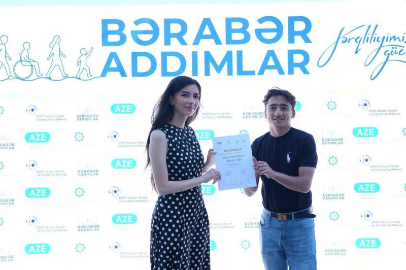 “Bərabər addımlar” inklüziv yay düşərgəsi keçirilib.