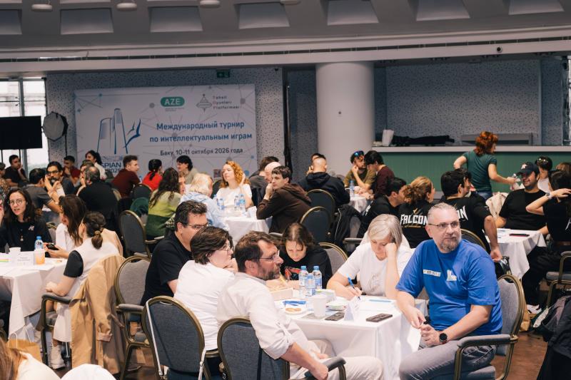 “Caspian Cup-2026” intellektual oyunlar üzrə beynəlxalq turnir keçirilib.