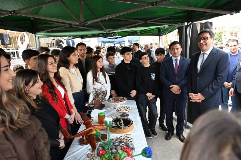 Ucar şəhərində “I Çəltik” festivalı keçirilib.