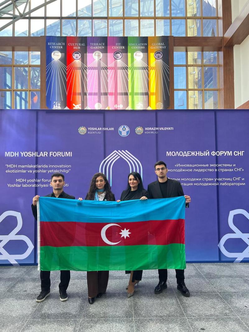 Azərbaycan nümayəndə heyəti Özbəkistan Respublikasının Ürgənc şəhərində keçirilən “MDB ölkələrinin gənclərinin Forumu”nda iştirak edib.
